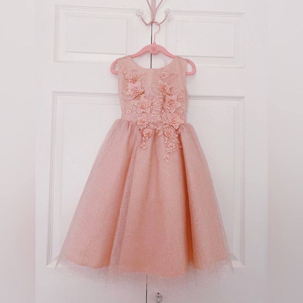 BOUTIQUE | Blush Pink Party Formal Dress.